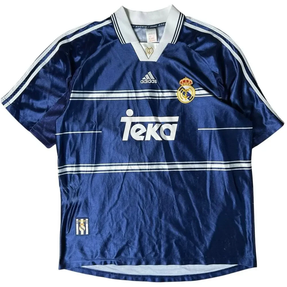 Adidas Real Madrid 1998 1999 Away Football Soccer Jersey Vintage Men’s XL